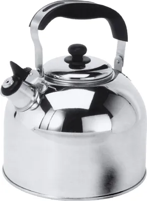 Produktbild von Flötenwasserkessel, Wasserkessel, Edelstahl 18/10, 2,5-4,5 Liter wählbar : 4,5 Liter Variante: 4,5 Liter