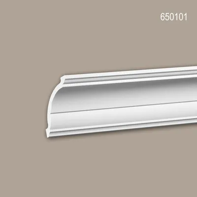 Produktbild von PROFHOME 650101 Eckleiste Stuckleiste Deckenleiste Zierleiste stoßfest 2 m