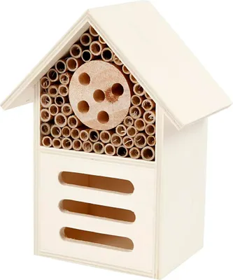 Immagine prodotto di Hotel per insetti e farfalle in legno - 18 cm