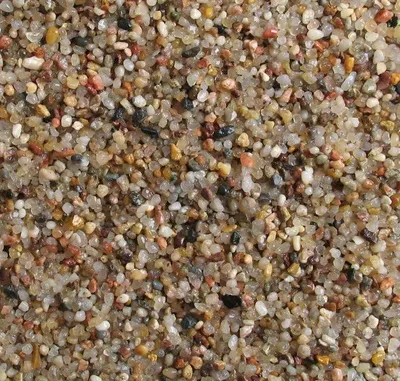 Produktbild von Orbit Naturkies feine Körnung beige  15 kg 1 bis 2 mm Bodengrund