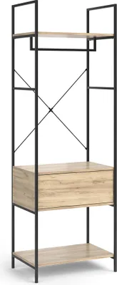 Productafbeelding van Garderobe Vicco Enya Hout 60 x 180 cm met lade, Model 50127