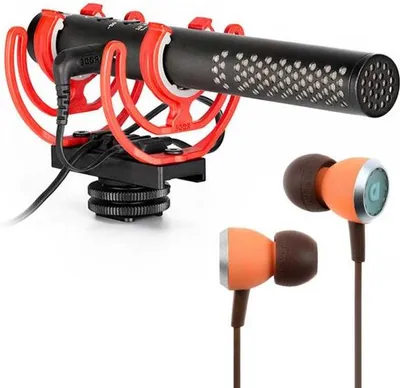 Obrázek produktu pro Mikrofon Rode Videomic NTG se sluchátky Audiofly