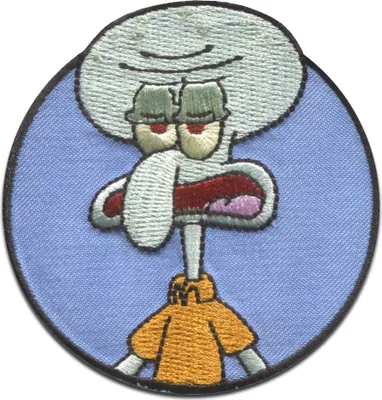 Obrázok produktu pre Comercial Mercera SpongeBob SquarePants © Thaddäus vyšívaný - nášivka, nažehľovačka, nažehľovací obrázok, nášivka, nášivky, na nažehlenie, veľkosť: 6,4 x 6,7 cm