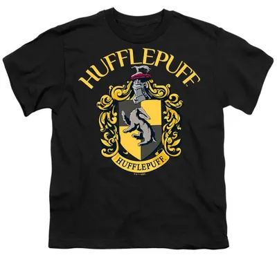 Immagine prodotto di Harry Potter - T-shirt per bambini, cotone filato ad anello, modello TV37241 (taglia 116) (nero)