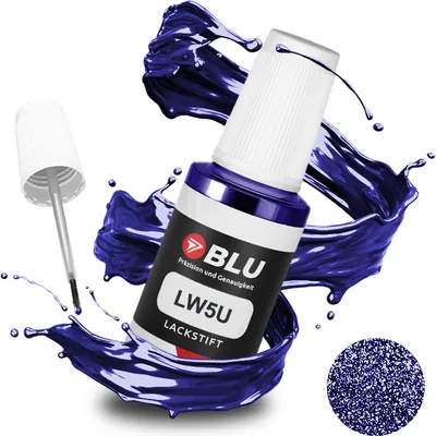 Produktbild von BLU Auto Lackstift Blau kompatibel für Seat LW5U Azul Ada | Auto Lack Reparatur Ausbesserungslack
