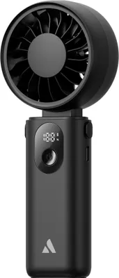 Zdjęcie produktu dla Aecooly Halo 04 Składany wentylator ręczny 5 biegów 3600 mAh 20h, czarny