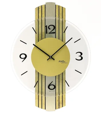 Obrázek produktu pro Designové nástěnné hodiny 9673 AMS 38cm