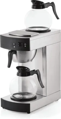 Produktbild von WAS Germany Kaffeemaschine, 1,8 ltr., 36 x 19,5 x 42,5 cm, Chromnickelstahl
