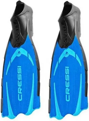 Produktbild von Cressi Pluma Tauchflossen Blau EU 37-38 Blau EU 37-38