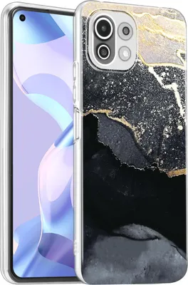 Obrázok produktu pre Puzdro pre Xiaomi Mi 11 Lite 4G/5G Protective Cover Marble Motif Puzdro na mobilný telefón Silikónový štíhly kryt