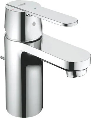 Productafbeelding van Wasbakarmatuur, GROHE Get, mengkraan met één hendel, chroom, maat S, 35 mm keramische cartridge