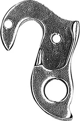 Image de Bonin R16/df1-2 patte de dérailleur argent argent One Size
