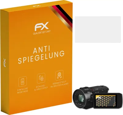 Produktbild von atFoliX 4061186208341, Transparent, Panasonic, HC-VXF11, Anti-Glare Bildschirmschutz, Kratzresistent, Matt
