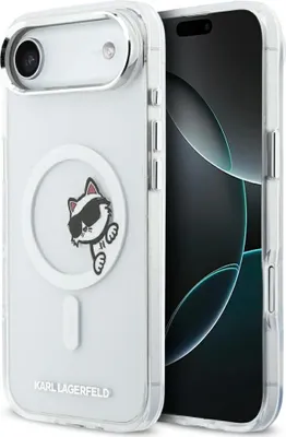 Image de Étui Karl Lagerfeld Iml Peekaboo Magsafe pour iPhone Air, transparent