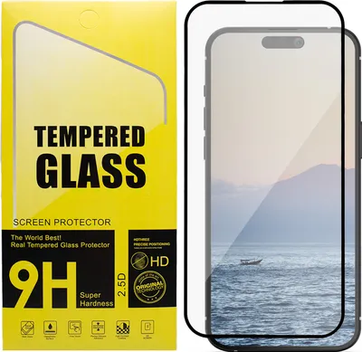 Produktbild von MMOBIEL Displayschutzfolie aus Gehärtetem Glas für iPhone 15 Pro Max Temperglas