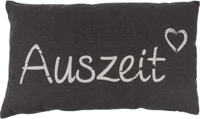 Produktbild von OOTB Graues Deko-Kissen Auszeit