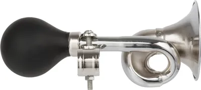 Produktbild von Ballhupe Posthornhupe Fahrradklingel Fahrradhupe Stahl verchromt
