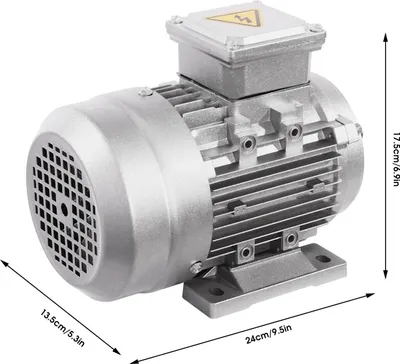 Produktbild von Elektromotor - 3-Phasen Drehstrommotor 0,75 kW - 1400 U/min - Industrieller Antriebsmotor