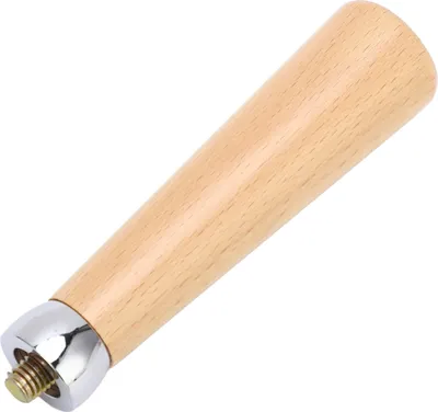 Image de Poignée pour porte-filtre de machine à café M10 – Poignée en bois à fond plat, pièce de rechange pour machines à café