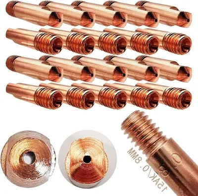 Productafbeelding van Lassmondstukken, 20 stuks, 0,8 mm, M6, handmatig gaslassen, accessoires