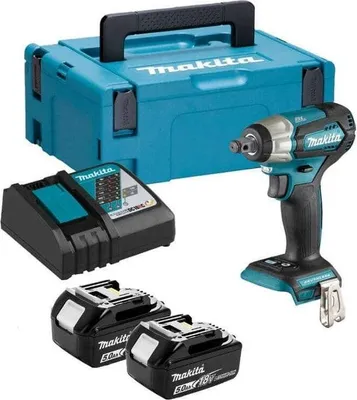 Produktbild von Schlagschrauber 18V LXT 180 Nm 1/2" (2x5,0 Ah) in MAKPAC - MAKITA DTW181RTJ