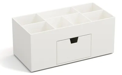 Produktbild von BIGSO VENDELA Schreibtisch Organizer mit 7 Fächern und Schublade – Ablagebox aus