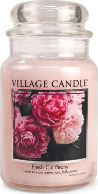 Produktbild von Village Candle Fresh Cut Peony 602 g - 2 Docht