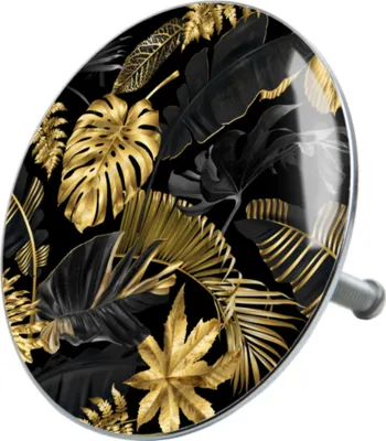 Produktbild von SANILO® Badewannenstöpsel, Golden Leaves