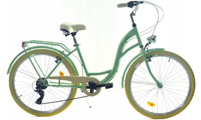 Zdjęcie produktu dla Rower Dallas City 26" 7spd - miętowy z kremem