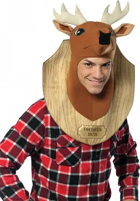 Produktbild von Jagdtrophäe Kostüm für Erwachsene als Kostümzubehör zu Halloween und Karneval