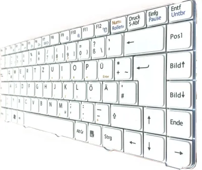 Obrázek produktu pro Německá klávesnice pro Sony Vaio VGN-NR11Z/T NR21E/S NR21J/S Series