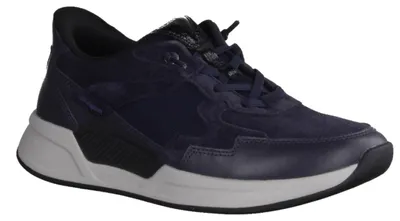 Image de Gabor ROLLINGSOFT Chaussures dames - Chaussures basses sportives à lacets bleues NEU