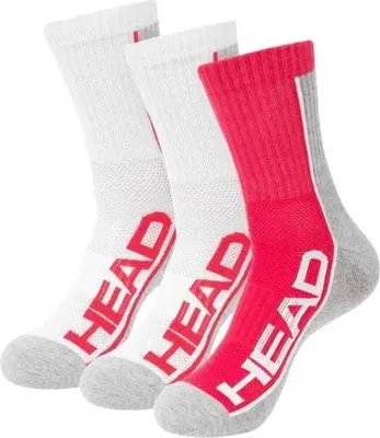 Produktbild von Head Performance Short Crew Socken 3 Paar Pink 35-38