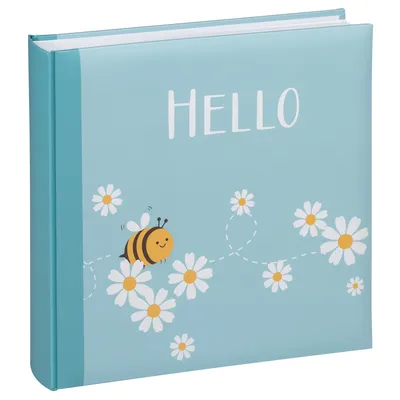 Produktbild von Walther, FA-281-1, Kinderalbum Hello Bee, blau, 26x25 cm, Fotoalbum
