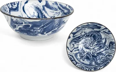 Produktbild von Japan-Bowls ASIATICA | Drachengott Edition, Porzellan-Schalen, 20,5 cm
