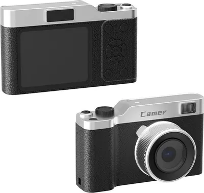 Obrázok produktu pre INF Kompaktný digitálny fotoaparát s 5x optickým zoomom a 1080p videom čierna