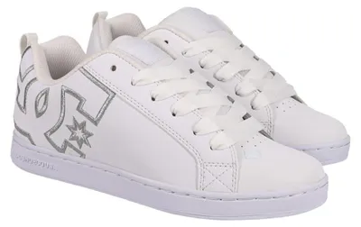 Image de DC Shoes Court Graffik - Chaussures pour femmes - Taille : 36 EU - Couleur : Blanc