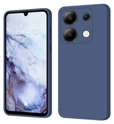 Produktbild von Hülle für Xiaomi Redmi Note 13 Pro 5G Case Cover Bumper Smartphone Softgrip Schutzhülle Farbe: Lavendelblau