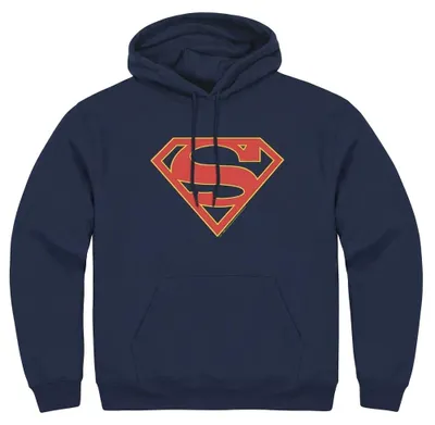 Image de Supergirl - Sweat à capuche unie pour hommes et femmes, modèle TV35387 (Taille S) (Bleu marine), productTiles.product.images.aiGenerated