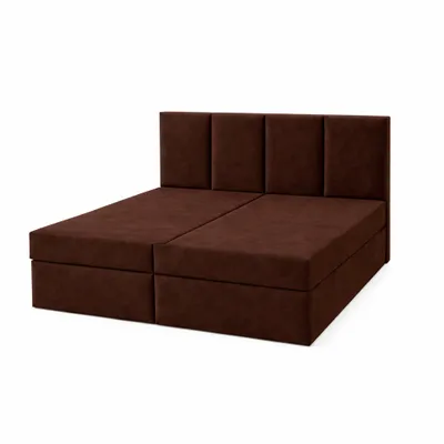 Produktbild von Kontinentalbett DREAM1 – Premium-Komfort für Ihr Schlafzimmer mit 2 Bettkasten, Bonell-Federkern, 180 x 200 cm