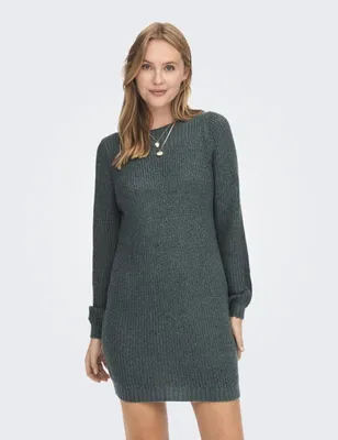 Obrázek produktu pro JDY Dámský pletený svetr s dlouhým rukávem JDYWHITNEY Dress Pullover | M
