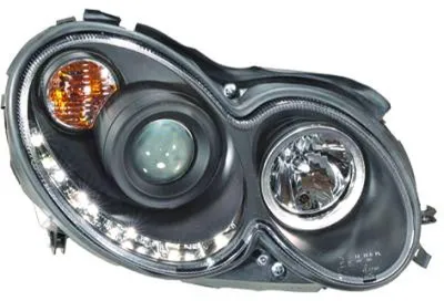 Produktbild von Diederichs Designscheinwerfer-Set C209, 02-09 Klarglas /Schwarz