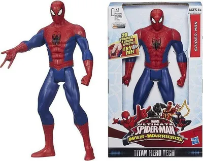 Obrázek produktu pro Spiderman Titan Hero Figurka 30 cm Zvuky Hasbro Marvel.