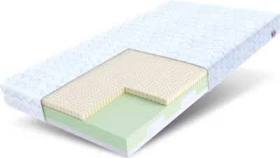 Produktbild von Matratze 90x200 cm CORATO Höhe 10 cm Kaltschaum 7 Zonen H2 H3 Kindermatratze Premium Bezug