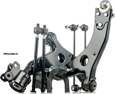 Produktbild von RIDEX 772S0124 Querlenker Reparatursatz für FORD Focus II Schrägheck (DA, HCP, DP) Vorne