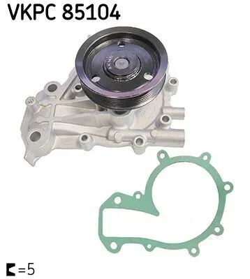 Produktbild von SKF Kühlmittelpumpe Wasserpumpe für OPEL INSIGNIA Caravan VKPC 85104