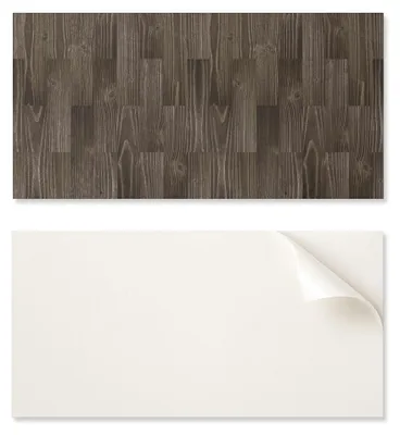 Produktbild von Wanddekor-PVC-Paneel mit Muster für Zimmer, 100 x 50 cm, Holzplattenmuster