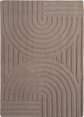 Immagine prodotto di Teppium Tappeto Boho Scandinavo a Pelo Corto con Effetto 3D Lavabile Morbido e Moderno per Soggiorno, Dimensioni: 160x230 cm