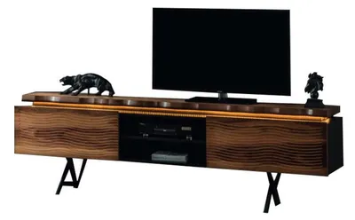 Produktbild von Robustes Holz Sideboard s Lowboard Wohnzimmer TV-Ständer Neu