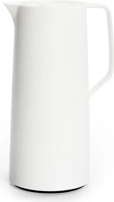 A white insulated jug is shown against a white background.